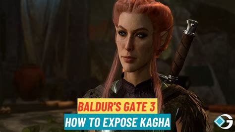 Look for the Undercity Ruins Waypoint to find the entrance to the Temple of Bhaal. . Bg3 expose kagha